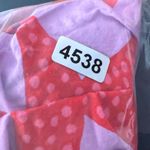 Farm Rio Womens Crop Top Red Starfish Lobster Print Short Puff Sleeve Sz S Photo 9