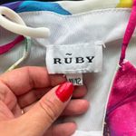 Ruby Vintage 90s Floral Sleeveless V-Neck Midi Dress Photo 8