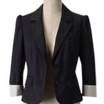 Anthropologie Sine navy pinstripe blazer Photo 0