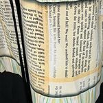 Clover Canyon  Floral Text Print Shift V-Neck  Long Sleeve Tunic Dress Photo 2