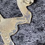 Vintage EFS Sterling Sliver 3 Children Holding Hands Brooch Dangle Legs Teacher Photo 5