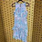 Sam Edelman  Blue Summer Paisley Midi Dress‎ Size 6 Photo 2