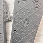 Women's Glitter Embellished Shine Slide Sandals Sz 7 Gray Photo 3