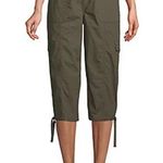 Fashion Bug - Khul style vintage green cargo pant cropped 10 - y2k Photo 0