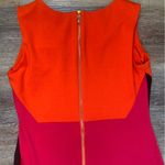 Jade Melody Tam Orange & Pink Colorblock Mini Dress S Photo 5