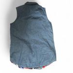 Vintage Cottagecore Farm Ranch Western Unique patchwork Button up shirt top blouss vest embroidered cowgirl Sz S Measurement in pics Multiple Photo 2