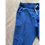 FIGS  Women's Zamora Blue Skinny Jogger Scrub‎ Pants Sz XL Photo 2