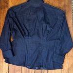 Banana Republic  women’s fitted denim long sleeve Button-Up Shirt Photo 6