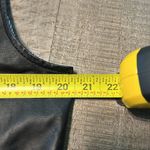 Odyn Black Vest Vegan Women ZIP Up Pockets Large EUC Photo 4