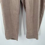 J.Jill Pants SZ Petite Large Linen Blend Stretch Crop Pull On Flat Front Chino Photo 9