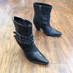 Harley Davidson Harley-Davidson • Bette 3 strap boots heel ankle buckle pointed toe western moto Photo 5