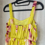 Revolve BTFL Oleander Pleated Tiered Dress in Bright Orchid Size XS Floral Photo 7