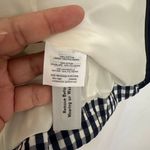 J.Crew Gingham Check Blazer Blue White Tuxedo Lapel Professional Womens Size 2 Photo 5