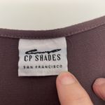 CP Shades  Burgundy Pintuck Maxi Dress Medium Photo 4