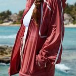 Free People Movement Rose June Windbreaker Track Jacket Small Photo 3