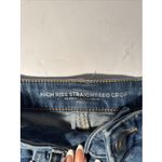 Chico's Jeans Women's Size 4 High rise straight leg cropped Lightwash denim Photo 6