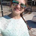 Super Cute Half Sheer Knitted Long Sleeve Blue Photo 0