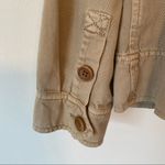J.Crew  Tan Cotton Safari Shacket Shirt Jacket size small Photo 5