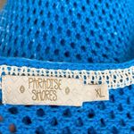 Paradise Shores Cotton Sweater Blue Size XL Photo 5