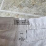 vintage carpenter utility style white high rise Jean mom shorts Size 10 Photo 2