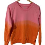 Splits59 Tilda Crewneck Sweatshirt in Nectarine/Pink Dip Dye Photo 2
