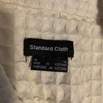 Standard Cloth‎ XL Textured Zip Up Longsleeved Cream Jacket Photo 1
