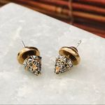 Henri Bendel  Sparkle Studded Cone Earrings Photo 1
