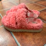 UGG  Hot Pink Oh Fluffita Platform Sandals Size US 12 Photo 8