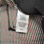 Halogen  Houndstooth Plaid High Rise Pants‎ Womens Size XL Black Red White Photo 3