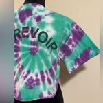 Handmade  Gildan Purple and Green Au Revoir Crop Top size medium Photo 5