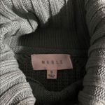 Anthropologie  Mable turtle neck cable knit crop sweater Photo 3