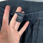 Athleta Cabo Linen Wide Leg Pant Black size 16 #447244 spring summer vacation Photo 2