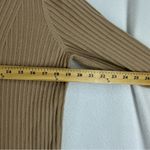 Club Monaco  Long Sleeve Sweater Dress Womens Medium Tan Photo 4