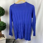 Emporio Armani  Blue Long Sleeve Button Front Cardigan Sweater 46 XL Photo 1