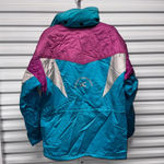 Vintage Blizzard ski Jacket Coat pi k Turquoise women's XL Blue Photo 8