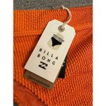 Billabong  Orange Summer High Maui Rider Ribbed Bikini Bottoms XL NWT Photo 2
