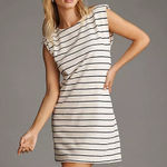 Anthropologie ANTHRO | Daily Practice Striped Lounge Dress Photo 0