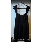 Grace Karin NWT Black Smocked Waist Maxi Dress Square Neck Sleeveless Flowy 2X # Size XXL Photo 1