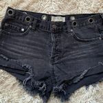We The Free  High Rise Distressed Denim Shorts Y2K Edgy Festival Summer Spring FP Photo 0