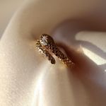 Boutique Gold Snake Ring Adjustable Fits 5-9 Photo 0