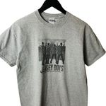 Jersey Boys T Shirt Vintage Y2K Gray Medium M Graphic Tee Cotton Blend Solid Photo 0