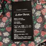 & Other Stories Paris Atelier & Other Stories blue red scallop edge strawberry wrap blouse Photo 7