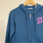 Peloton  Blue Ultimate Fleece Full Zip Hoodie Photo 8