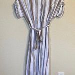 Harper Heritage Striped Button Down Dress Photo 0