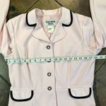 Plaza South Petite Women’s Barbie Pink Blazer Black Outline 10P Photo 6