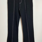 Urban Outfitters  black‎ pants , side zip, top stitch, sz S Photo 0