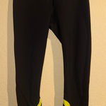 Lululemon Black and Yellow Athletic Leggings Photo 0