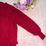 Crazy Train Red Fringe Sweater Photo 9