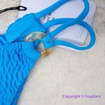 Aila Blue New Set! Free People x  blue bikini, top size S, bottom‎ size M Photo 4