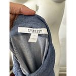 Derek Lam 10 crosby Chambray Denim Grommet Hem Bell Sleeve Mini Shirt Dress 0 Photo 2